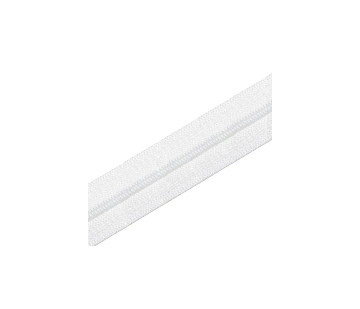 YKK Cremallera de Espiral Malla 10 Blanca