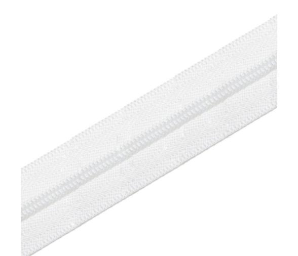YKK Cremallera de Espiral Malla 10 Blanca