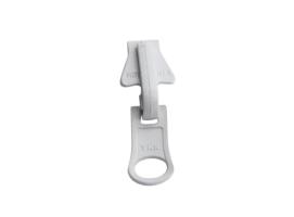 YKK Cursor Blanco Metal Malla 5 para Cremallera Espiral