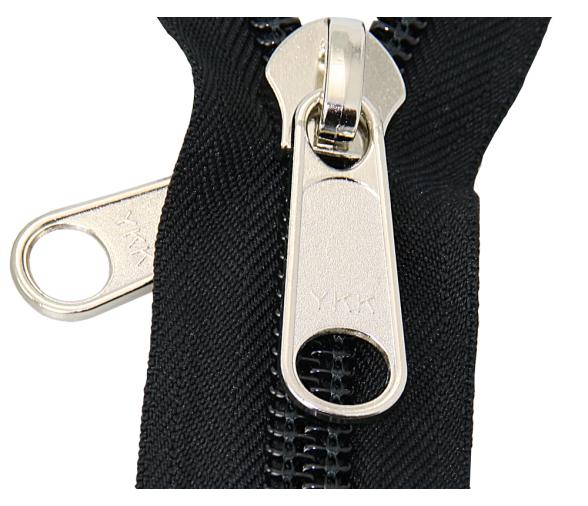 YKK Cursor Doble Cromado Malla 10 para Cremallera Espiral