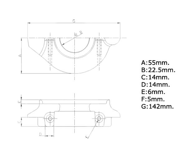 Zineti Anodo Collar para propulsor Velero