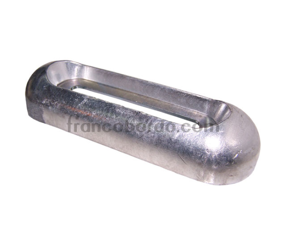 Zineti Anodo de Aluminio con Pletina de Acero Interior