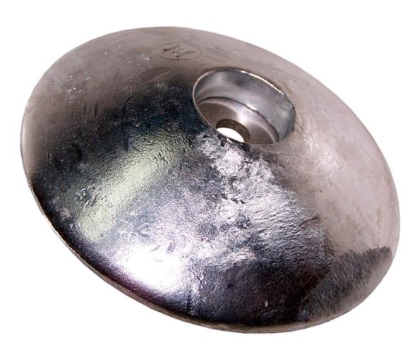 Zineti Ánodo de disco Ø 120 mm