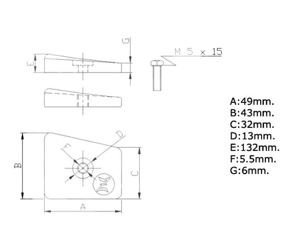 Zineti Anodo de Zinc 20-25-30Hp