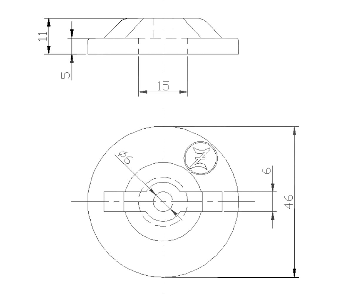Zineti Anodo Fueraborda para Yamaha 9.9 CV