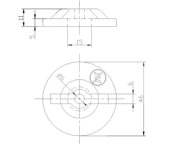 Zineti Anodo Fueraborda para Yamaha 9.9 CV