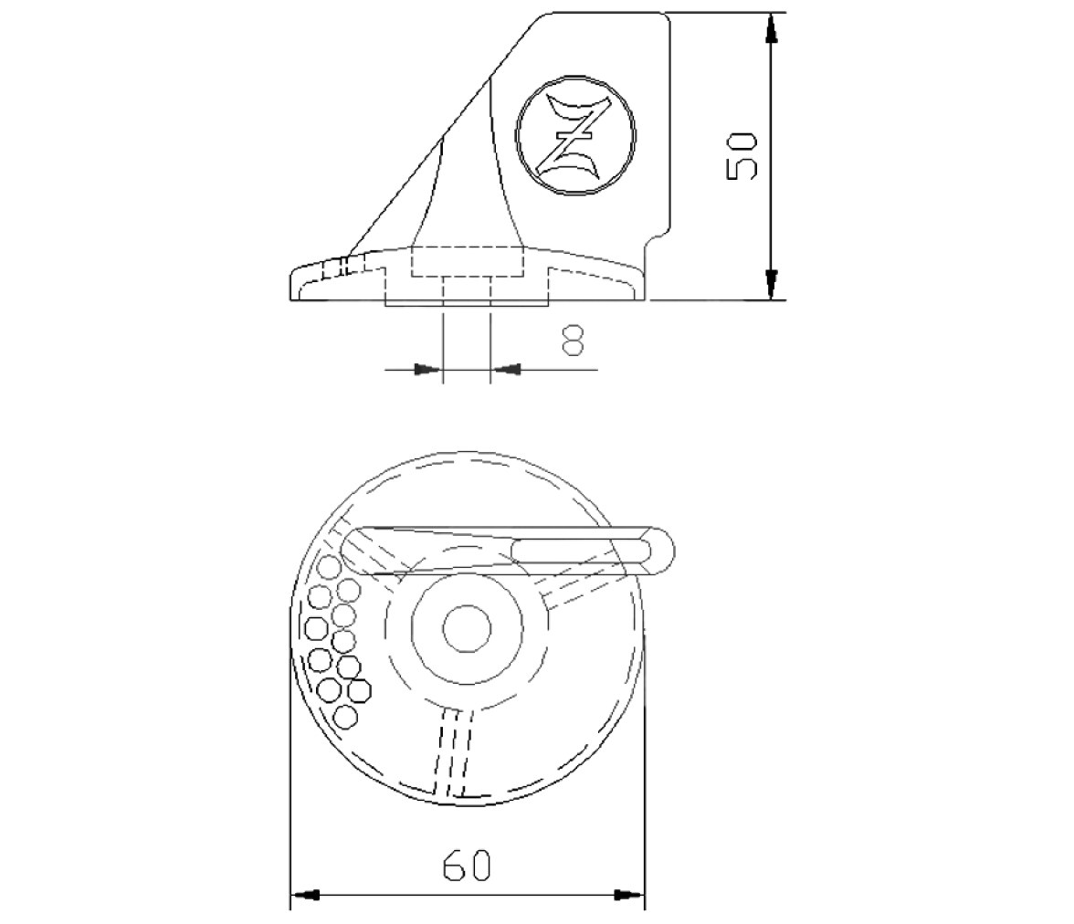 Zineti Anodo Fueraborda Refrigeracion 55-65 Hp.