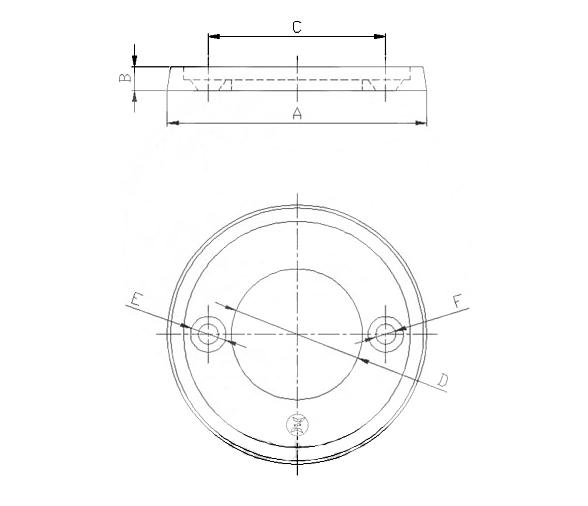 Zineti Anodo Para Cola 250/270/100/200