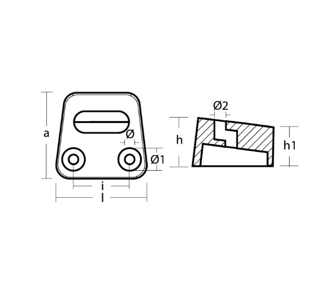 Tecnoseal Anodo para Cola Sx-DPS Volvo