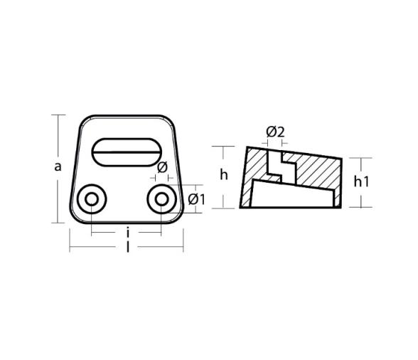 Tecnoseal Anodo para Cola Sx-DPS Volvo