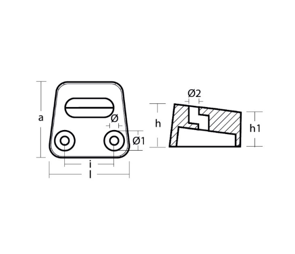 Tecnoseal Anodo para Cola Sx-DPS Volvo
