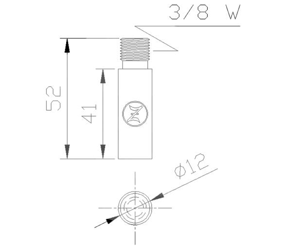 Zineti Anodo para Enfriador Motor Caterpillar