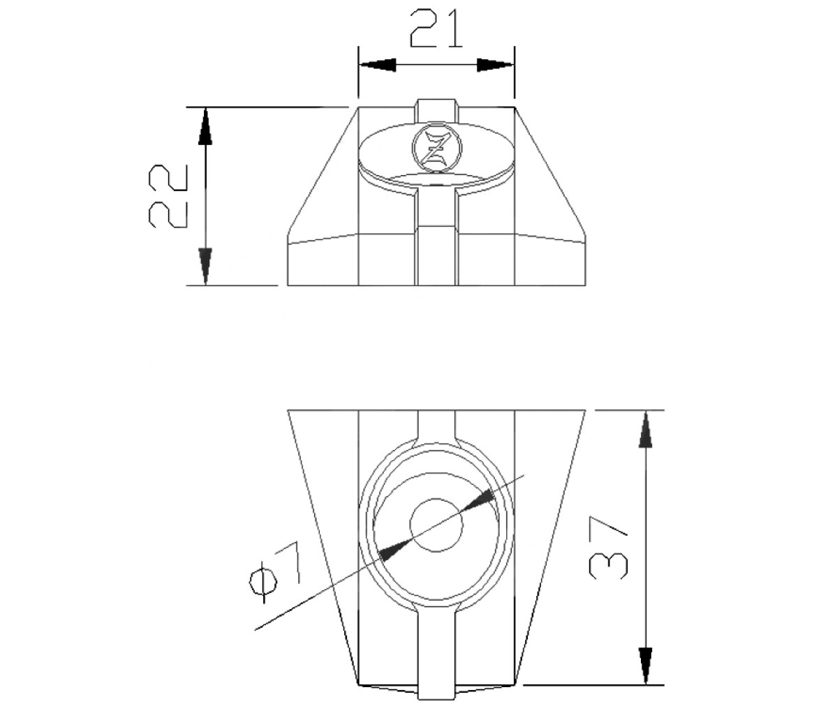 Zineti Anodo para Fueraborda 4.5Hp