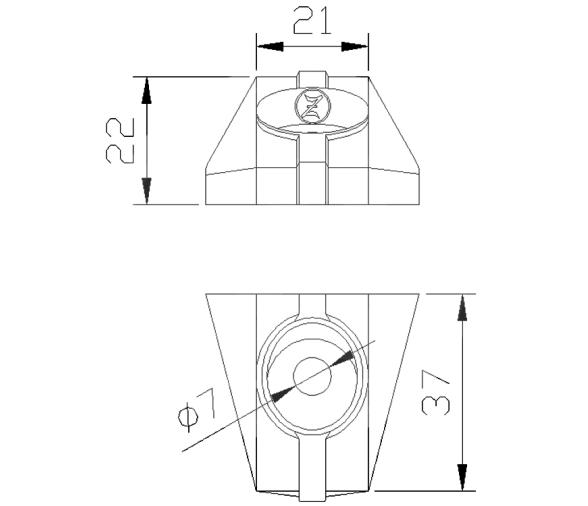 Zineti Anodo para Fueraborda 4.5Hp