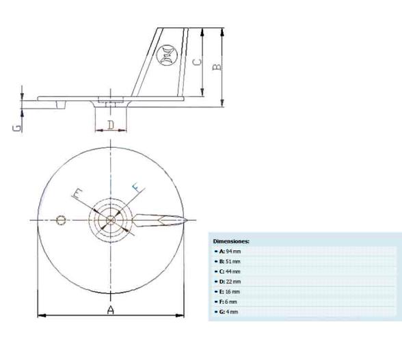 Zineti Anodo para Fueraborda Yamaha 20-50 CV