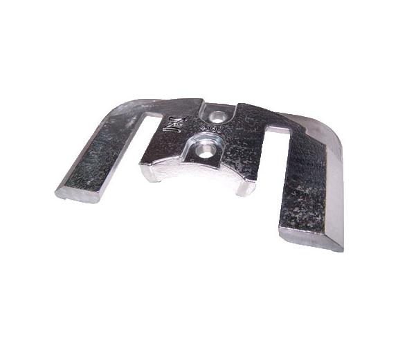 Zineti Anodo Placa para Cola Bravo-One