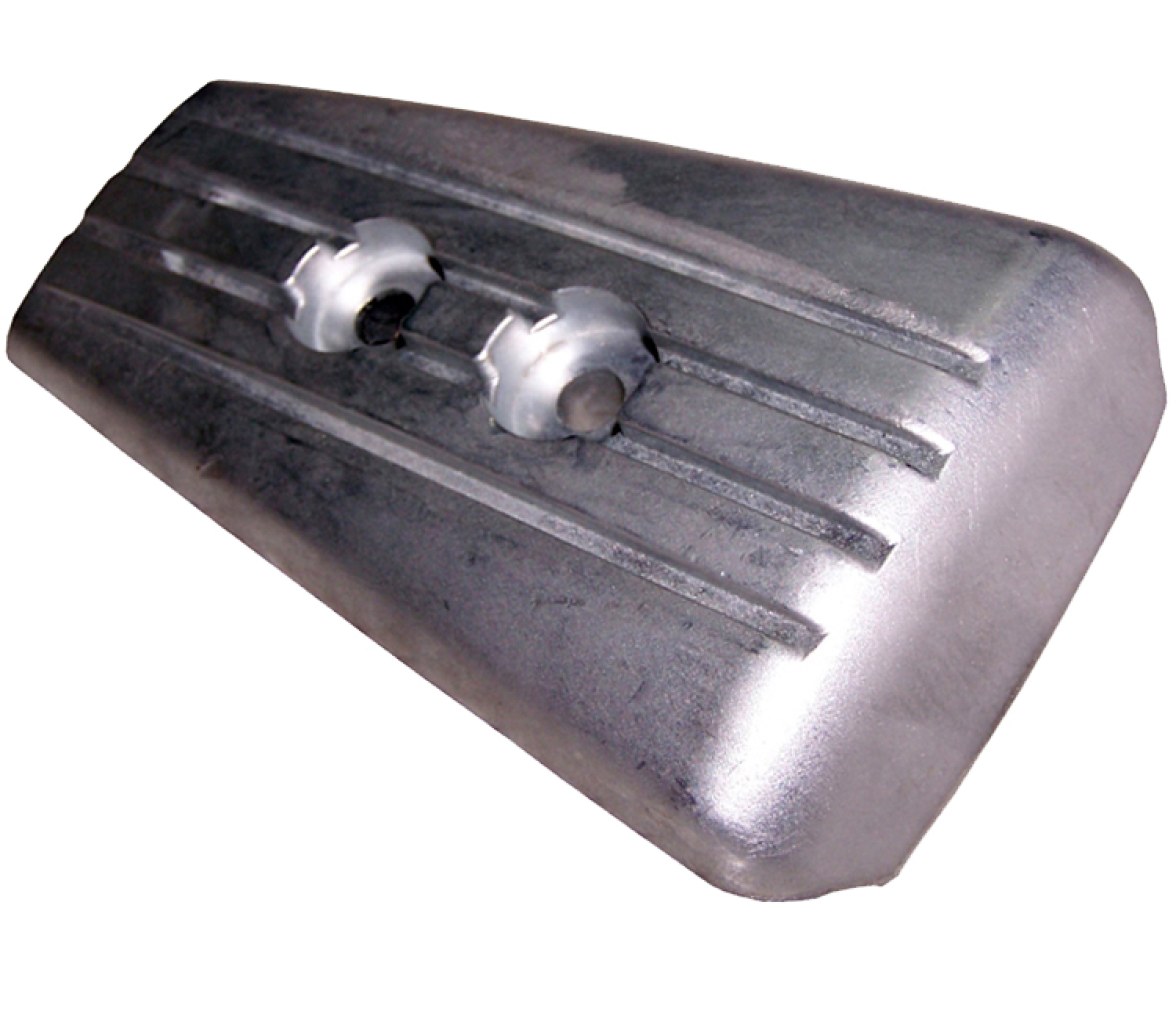 Zineti Anodo Placa para Stern Drive Volvo 154 mm