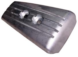 Zineti Anodo Placa para Stern Drive Volvo 154 mm