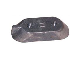 Zineti Anodo Placa Yamaha F-25 4T trim, Honda bF 2-15cV