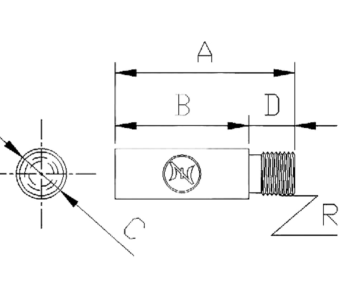 Zineti Anodo Recambio Sistema de Refrigeracion Motor Caterpillar