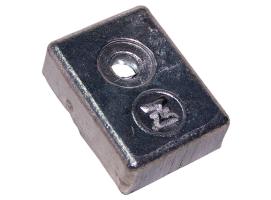 Zineti Anodo Rectangular 1 Agujero