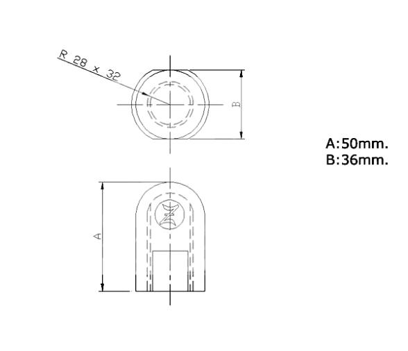 Zineti Anodo Renault para Eje 35