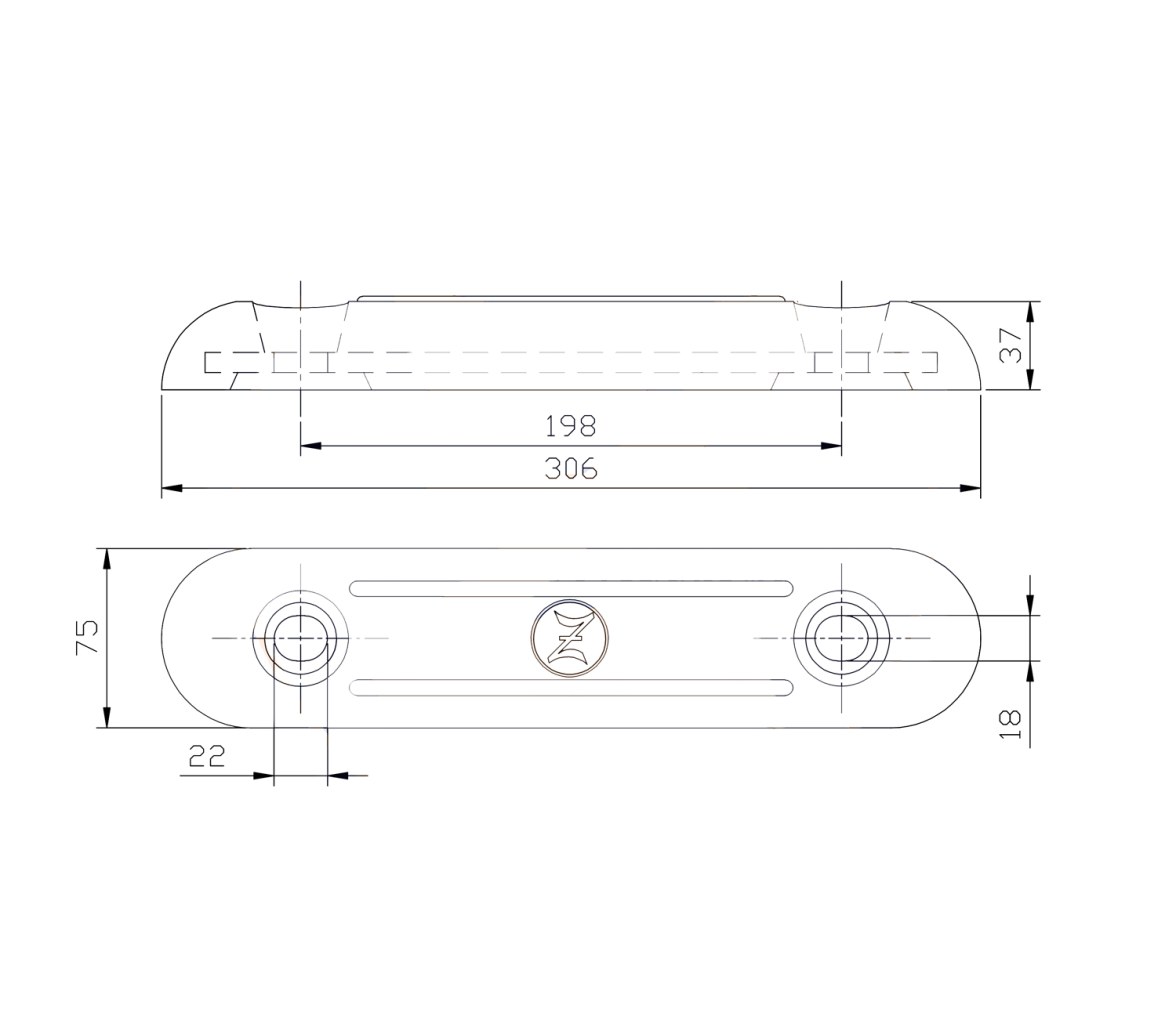 Zineti Anodo Serie Fairline