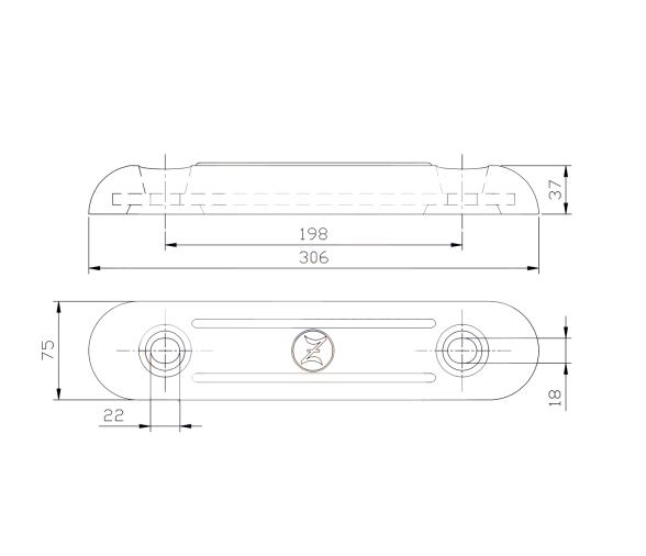 Zineti Anodo Serie Fairline