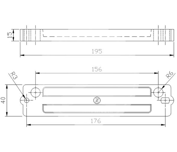 Zineti Anodo soporte motor Tohatsu