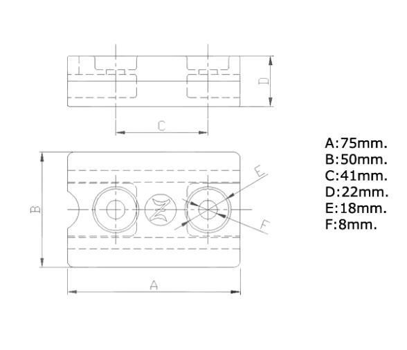 Zineti Anodo Zinc 70-120Hp