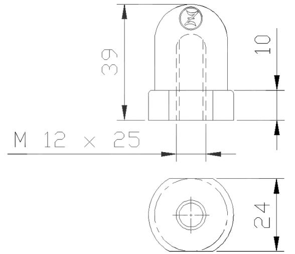 Zineti Anodo Zinc Tuerca