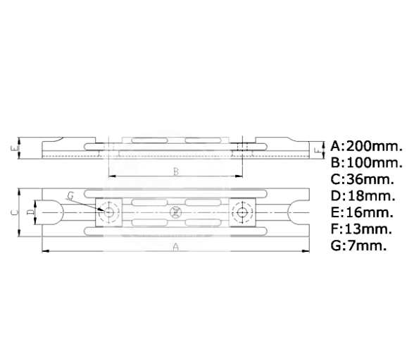 Zineti Anodo Zn Yamaha Serie top 700