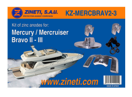 Zineti Mercury-Mercruiser Bravo II-III Kit