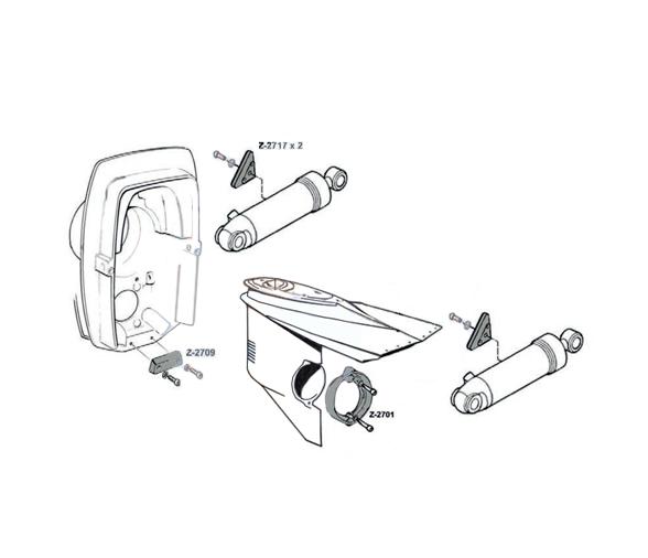 Zineti Kit Anodos Serie Volvo Duo Prop 290 HP