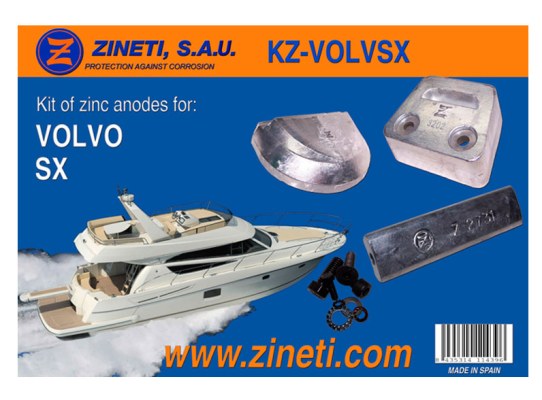 Zineti Kit Anodos Serie Volvo SX