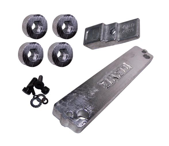 Zineti Kit Ánodos Suzuki 90-140