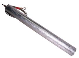 Zineti Anodo de Fondeo con 2,5 m de Cable Inox