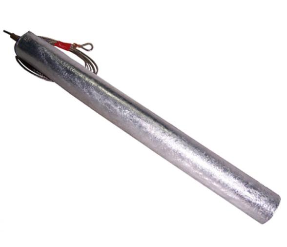 Zineti Anodo de Fondeo con 2,5 m de Cable Inox