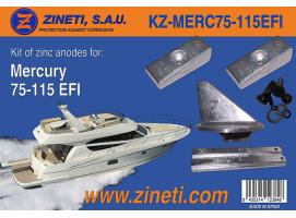 Zineti Anodes Kit for Mercury 75-115 EFI