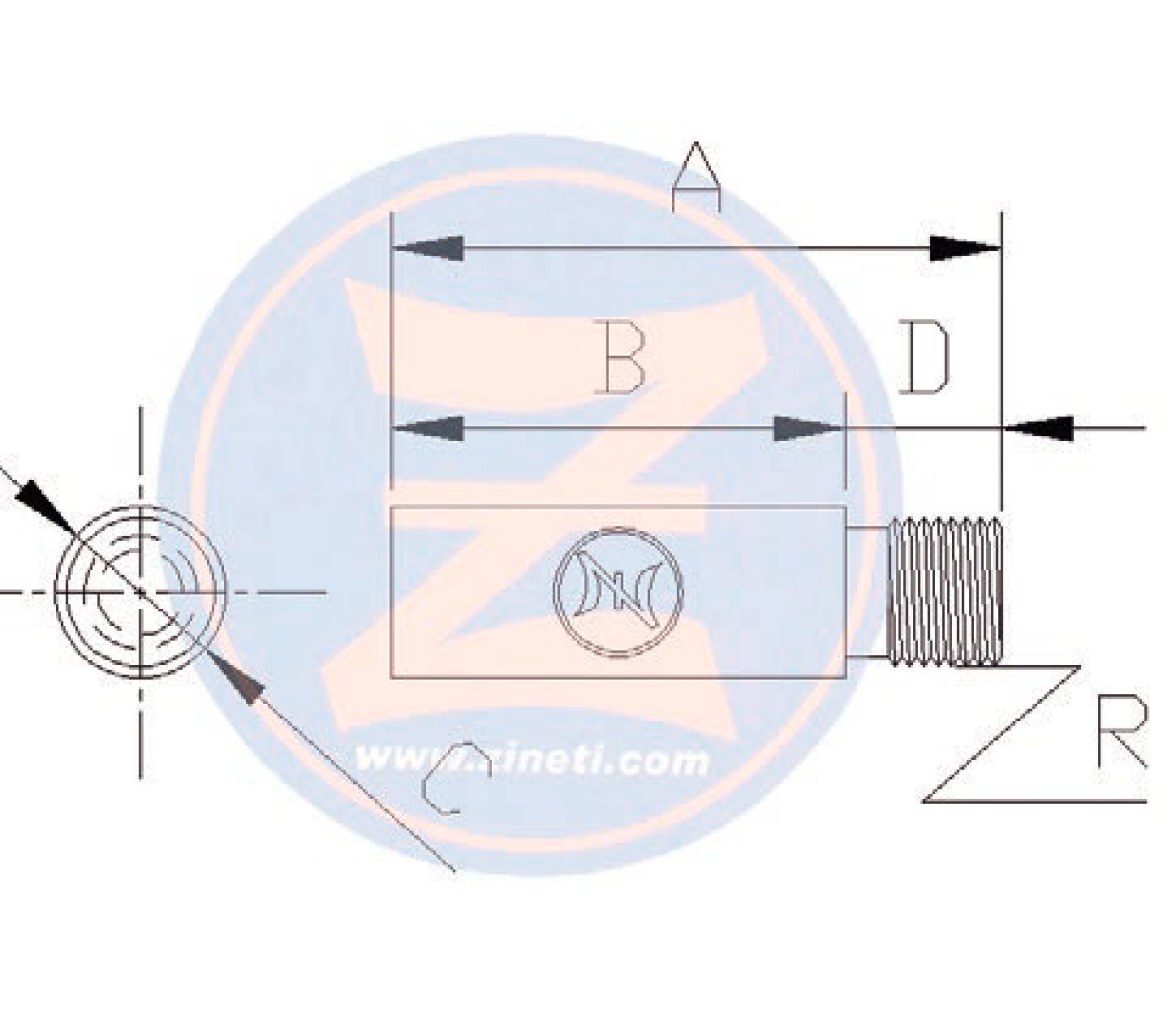 Zineti Anodo Recambio Sistema de Refrigeracion Motor Scania