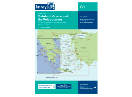 G1 Nautical Chart Mainland Greece and the Peloponnisos Imray
