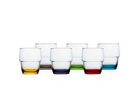 Marine Business Vaso Agua Colores Apilable Party 6 unidades