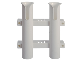 Wall-Mounting Plastic Rod Holder for 2 Rods