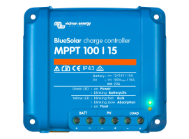 Victron Energy Regulador Carga Blue Solar MPPT 100/15
