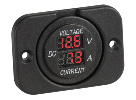 Voltmeter and Amperimeter for Recess Mounting
